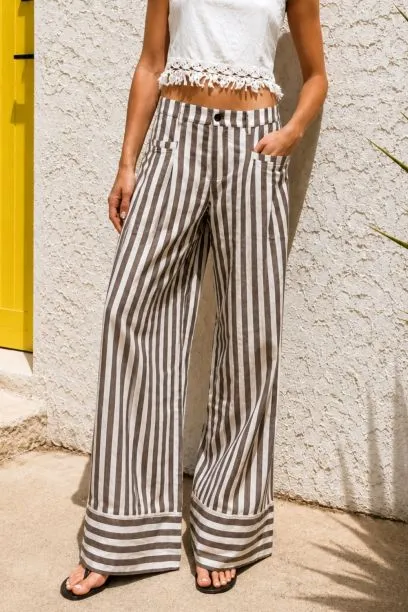 P5823-BROWN/OFF WHITE