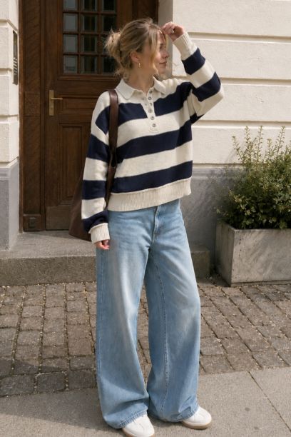 SWT5864A-NAVY STRIPE